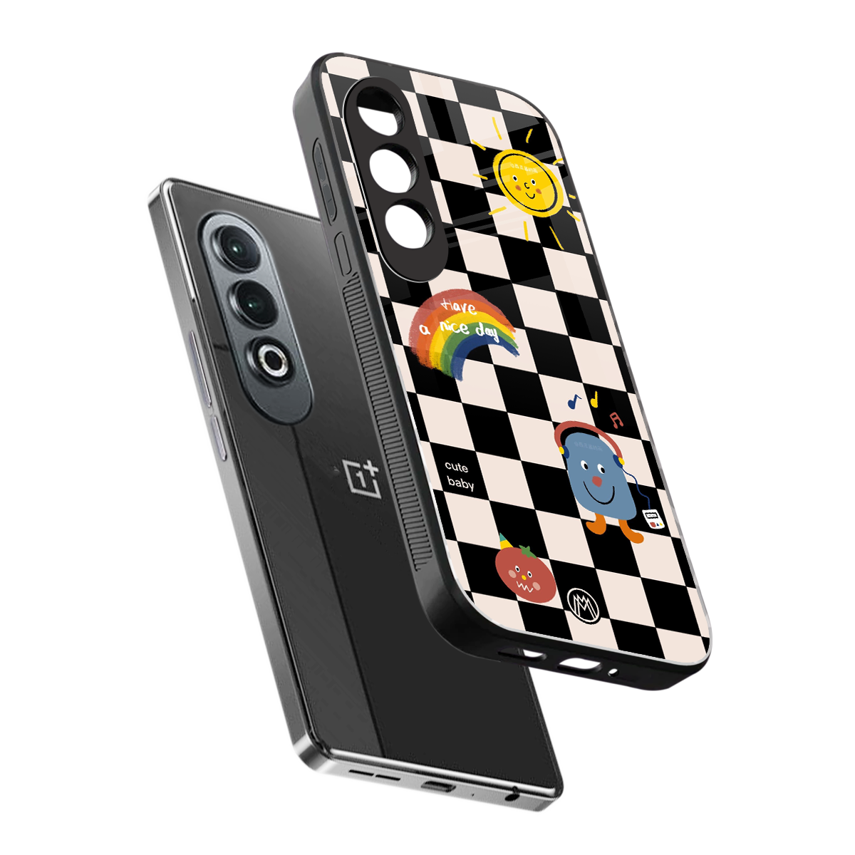 lunch break back phone cover | glass case for oneplus nord ce 4