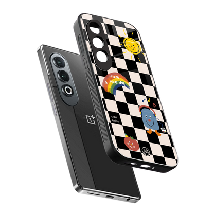 lunch break back phone cover | glass case for oneplus nord ce 4