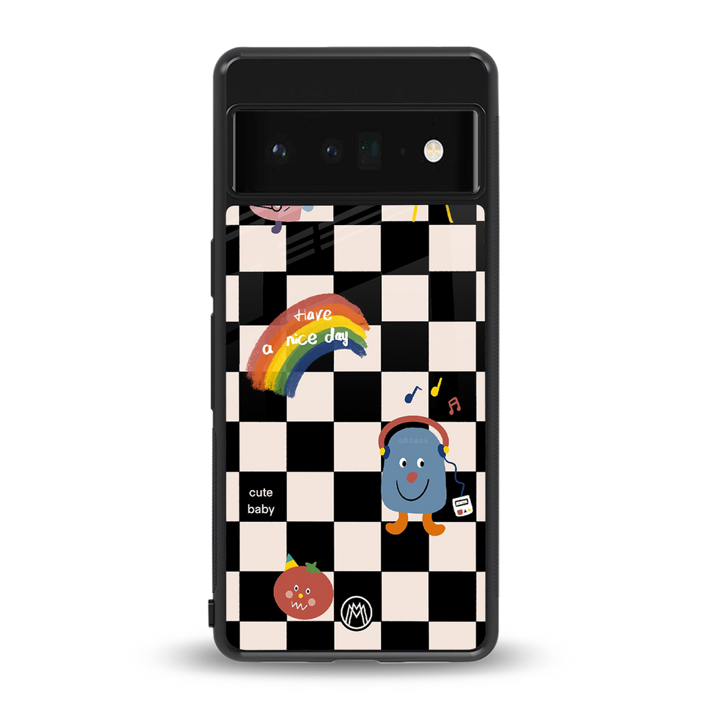 lunch break back phone cover | glass case for google pixel 6 pro