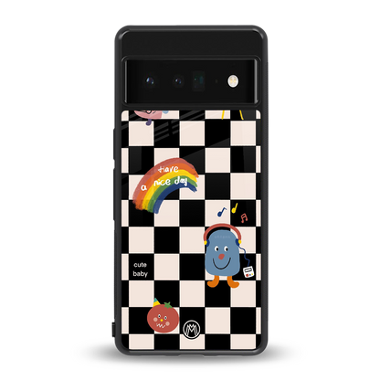 lunch break back phone cover | glass case for google pixel 6 pro