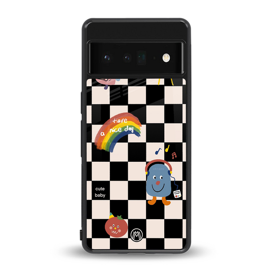 lunch break back phone cover | glass case for google pixel 6 pro