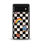 lunch break back phone cover | glass case for google pixel 6