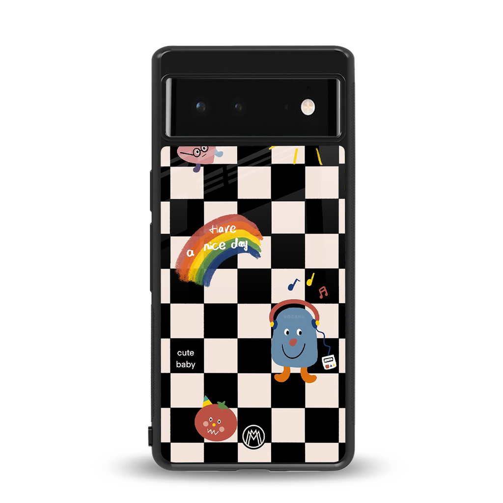 lunch break back phone cover | glass case for Google Pixel 6A