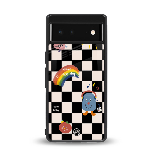lunch break back phone cover | glass case for Google Pixel 6A