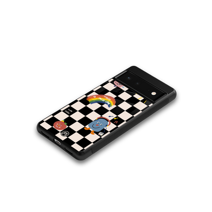 lunch break back phone cover | glass case for Google Pixel 6A