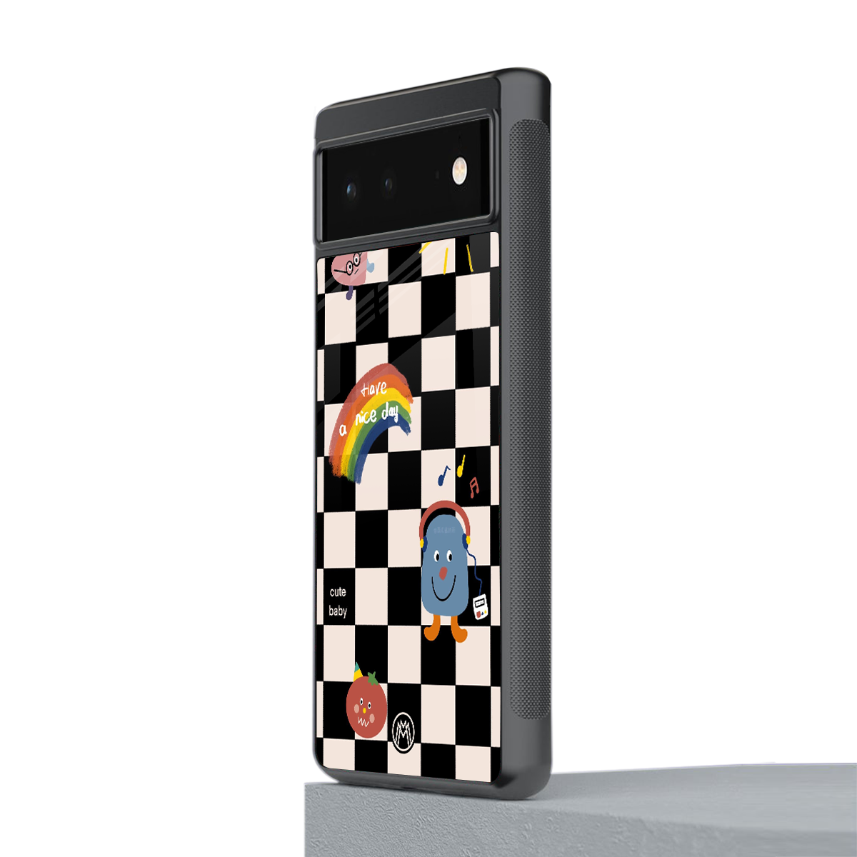 lunch break back phone cover | glass case for google pixel 6