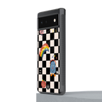 lunch break back phone cover | glass case for Google Pixel 6A
