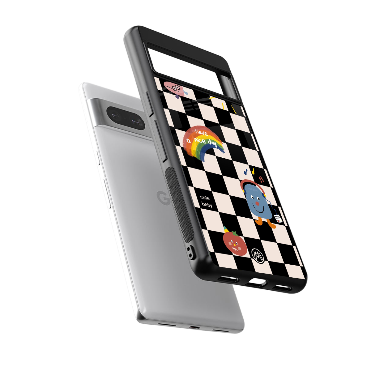 lunch break back phone cover | glass case for Google Pixel 7A