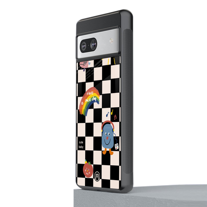 lunch break back phone cover | glass case for Google Pixel 7