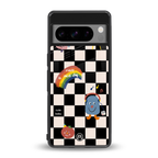 lunch break back phone cover | glass case for google pixel 8 pro