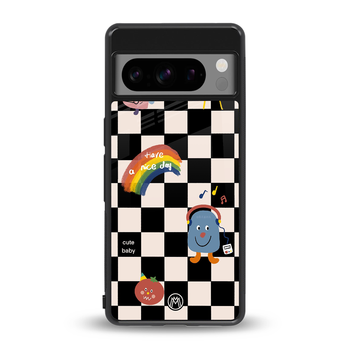 lunch break back phone cover | glass case for google pixel 8 pro