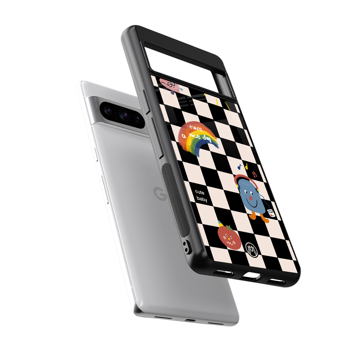 lunch break back phone cover | glass case for google pixel 8 pro