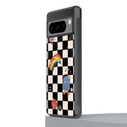 lunch break back phone cover | glass case for google pixel 8 pro