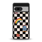 lunch break back phone cover | glass case for Google Pixel 8