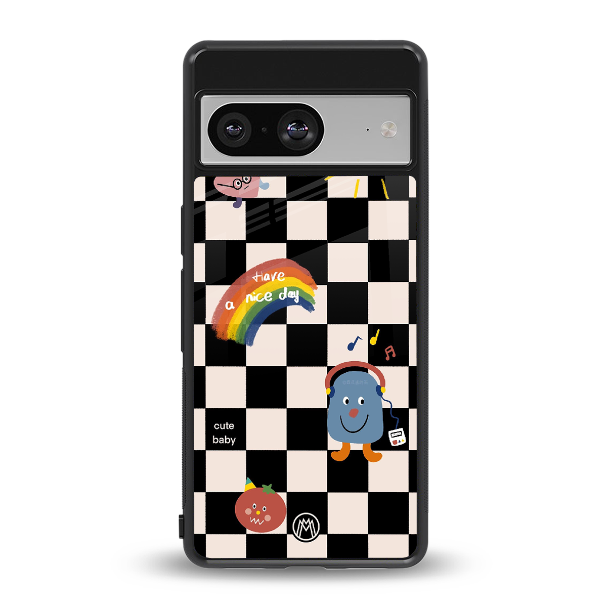 lunch break back phone cover | glass case for Google Pixel 8