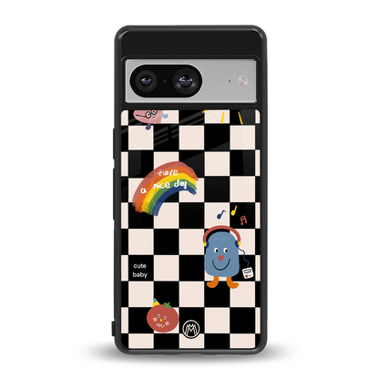 lunch break back phone cover | glass case for Google Pixel 8