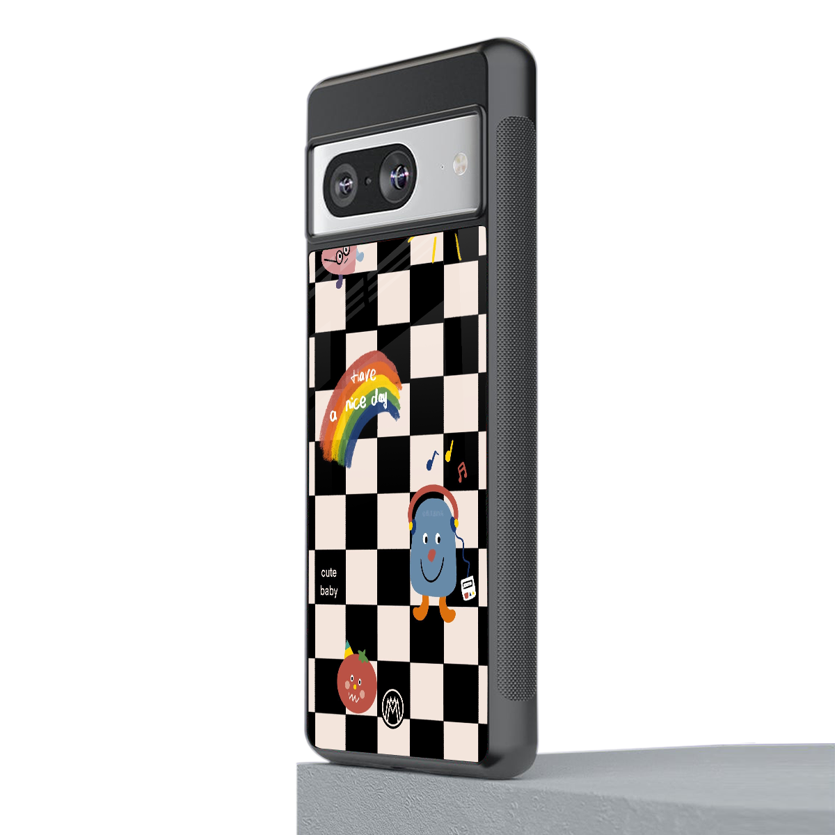 lunch break back phone cover | glass case for Google Pixel 8