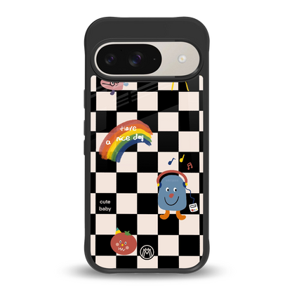 lunch break back phone cover | glass case for google pixel 9
