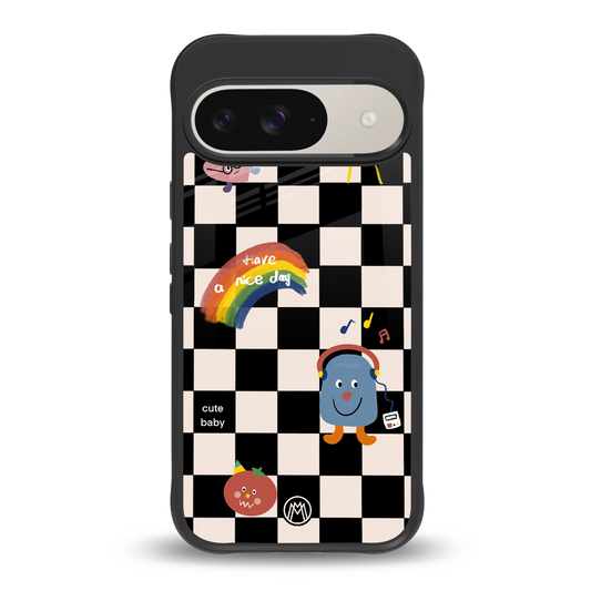 lunch break back phone cover | glass case for google pixel 9