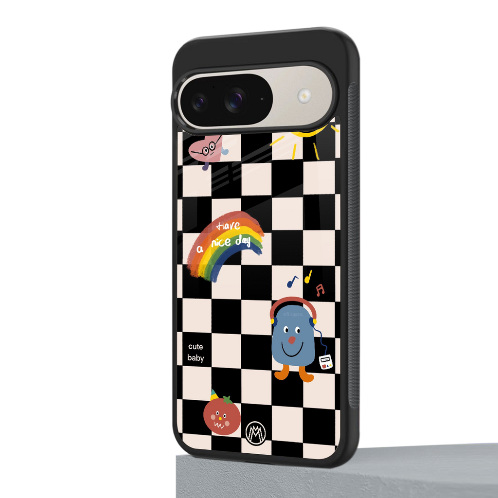 lunch break back phone cover | glass case for google pixel 9