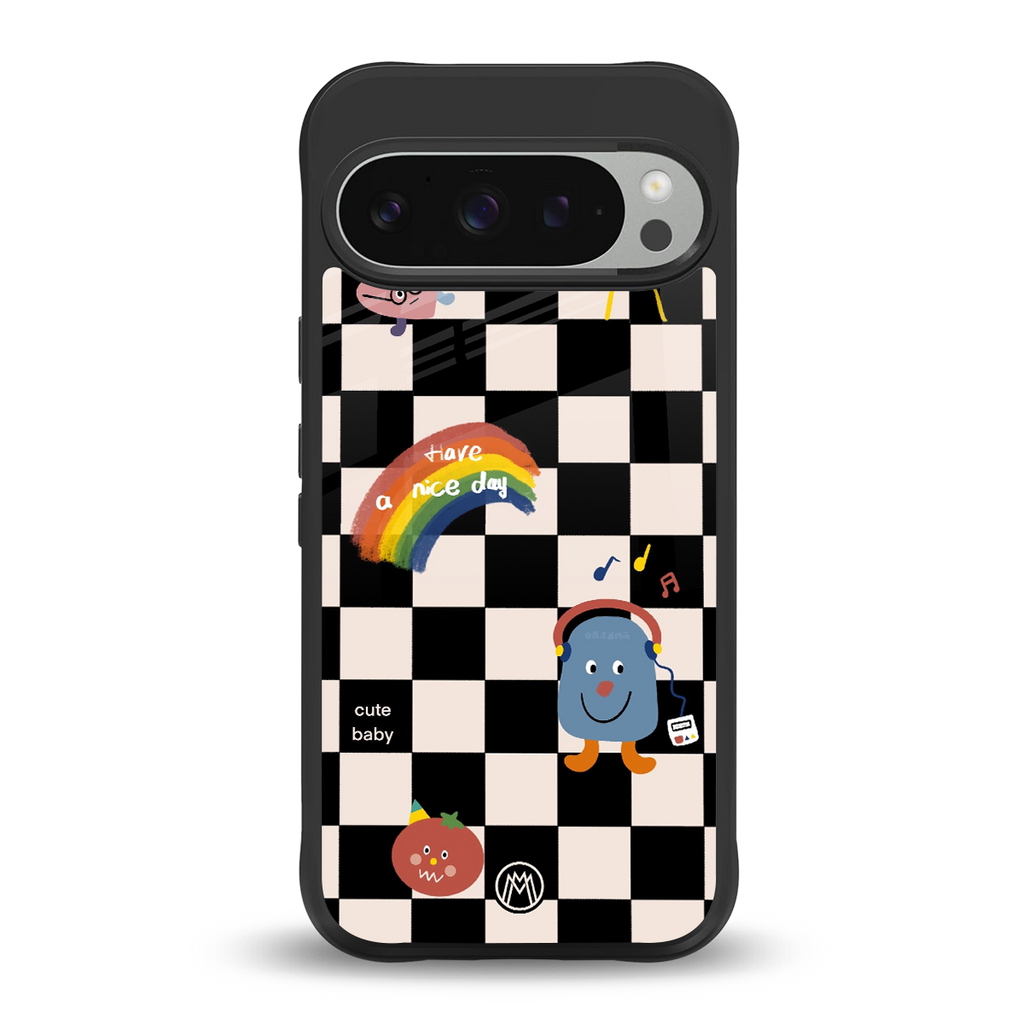 lunch break back phone cover | glass case for google pixel 9 pro xl