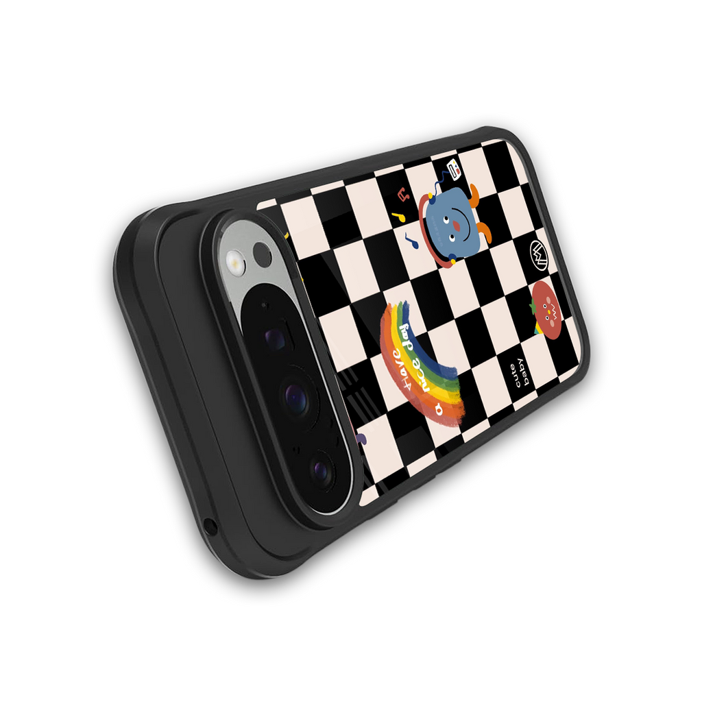 lunch break back phone cover | glass case for google pixel 9 pro xl