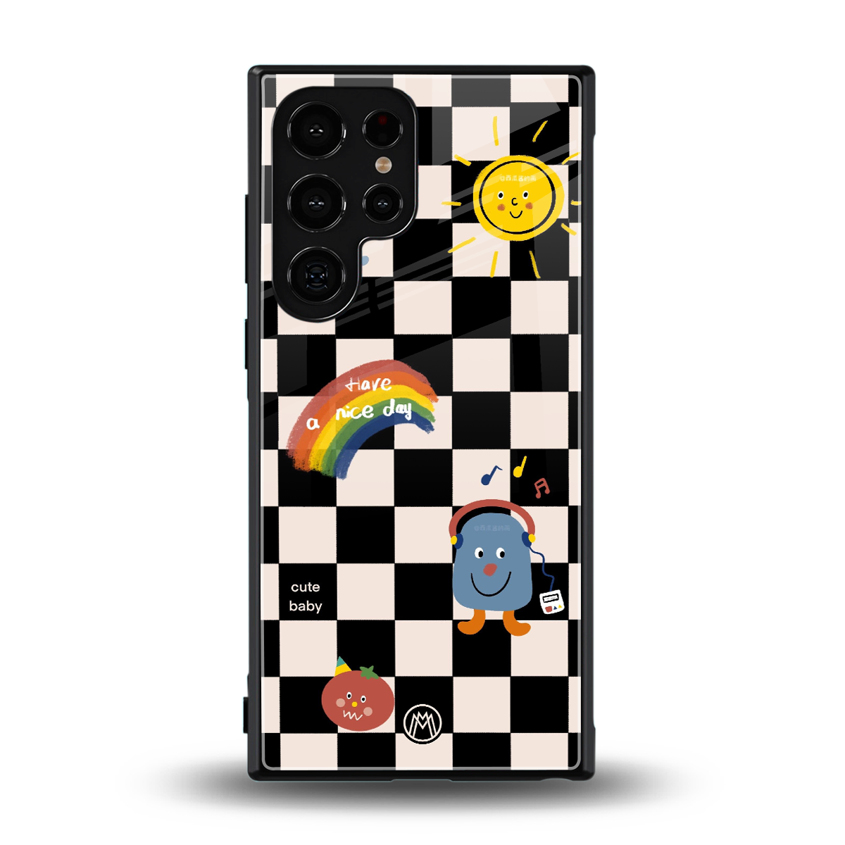 lunch break back phone cover | glass case for samsung galaxy s23 ultra