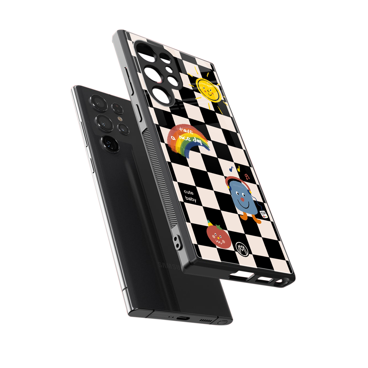 lunch break back phone cover | glass case for samsung galaxy s23 ultra