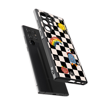 lunch break back phone cover | glass case for samsung galaxy s23 ultra