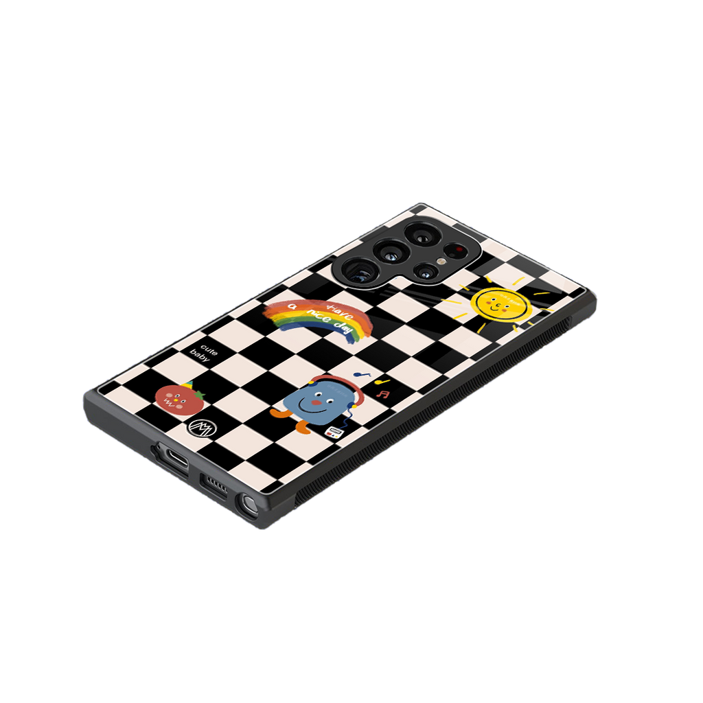 lunch break back phone cover | glass case for samsung galaxy s23 ultra