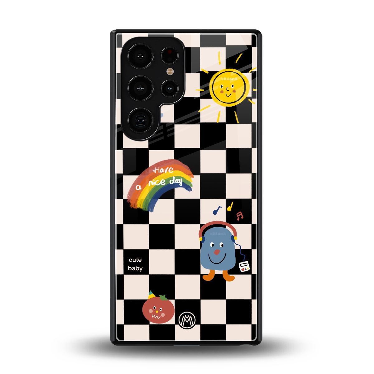 lunch break back phone cover | glass case for samsung galaxy s25 ultra