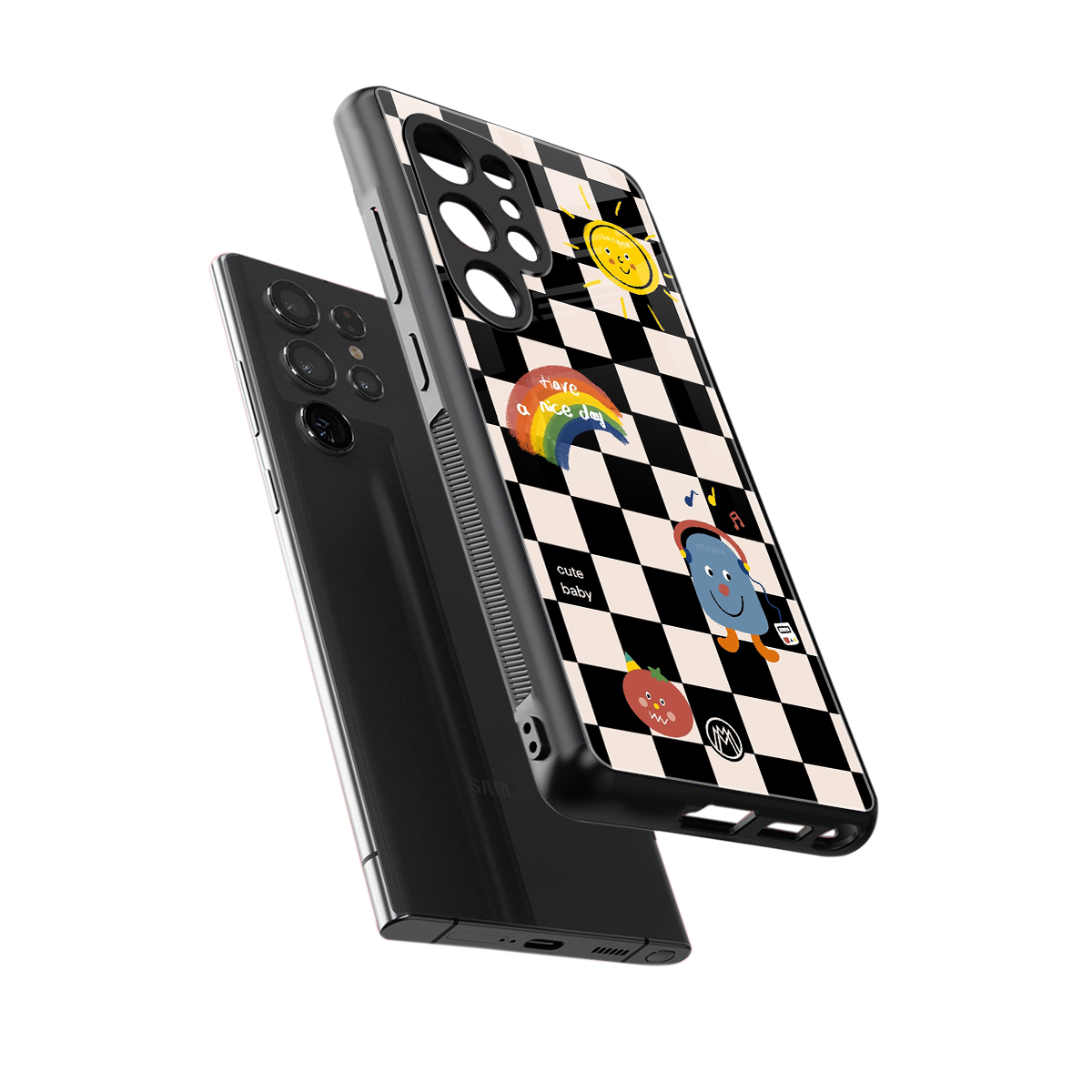 lunch break back phone cover | glass case for samsung galaxy s25 ultra