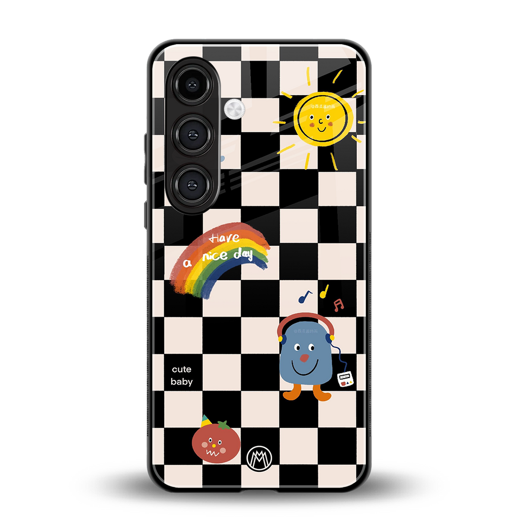 lunch break back phone cover | glass case for samsung galaxy s24