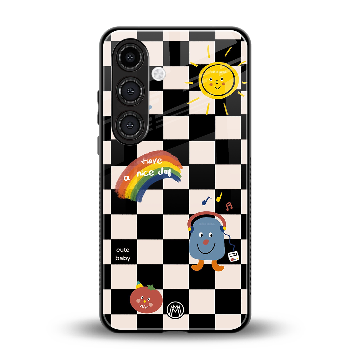 lunch break back phone cover | glass case for samsung galaxy s24 fe