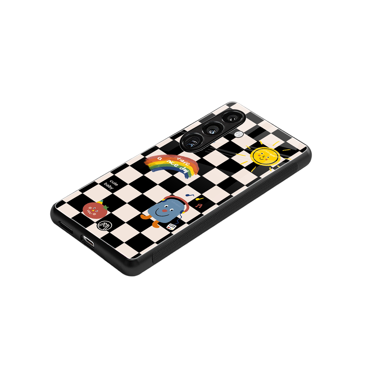 lunch break back phone cover | glass case for samsung galaxy s24 fe
