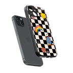 lunch break back phone cover | glass case for iphone 15
