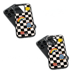 Trendy Glass Back Mobile Case for iPhone, Samsung, Redmi, OnePlus, Google Pixel, Motorola