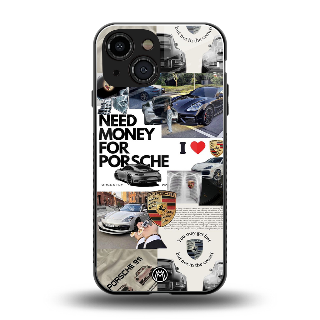 luxe dreams back phone cover | glass case for iphone 13 mini