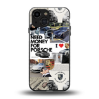 luxe dreams back phone cover | glass case for iphone 13 mini