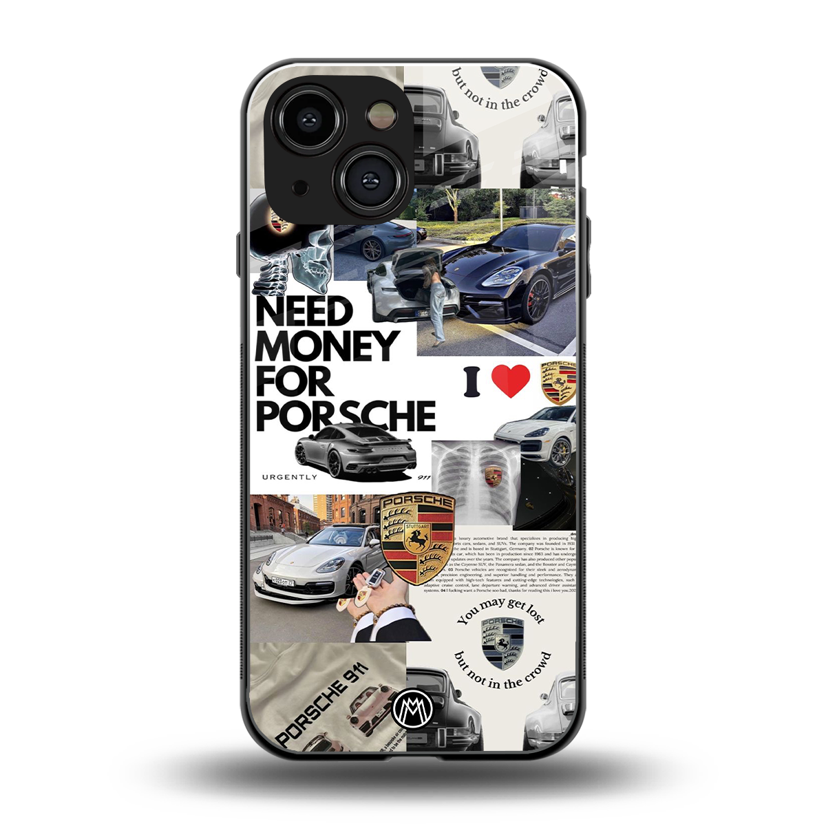 luxe dreams back phone cover | glass case for iphone 13 mini