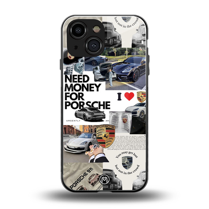 luxe dreams back phone cover | glass case for iphone 13 mini