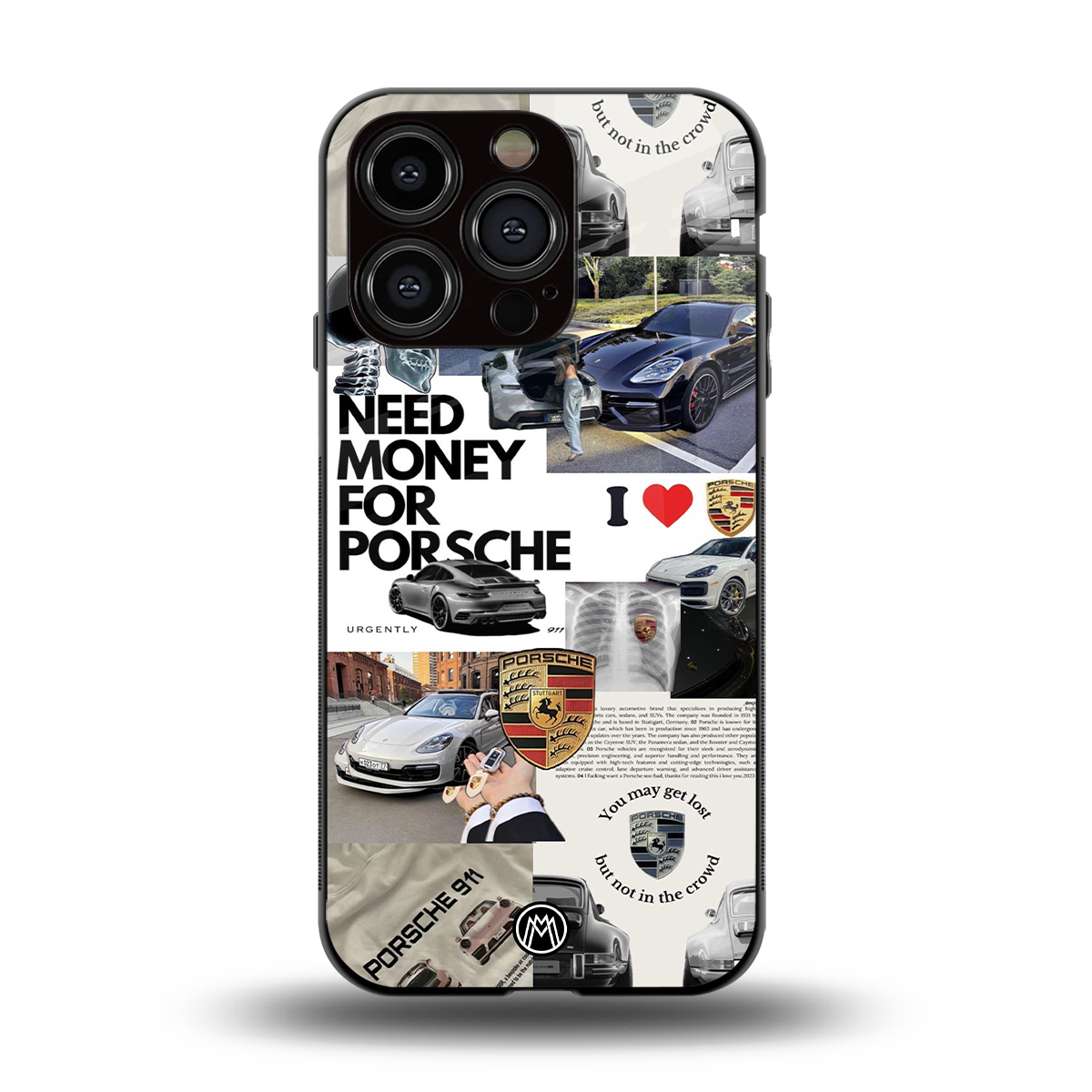 luxe dreams back phone cover | glass case for iphone 13 pro