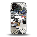 luxe dreams back phone cover | glass case for iphone 14 plus