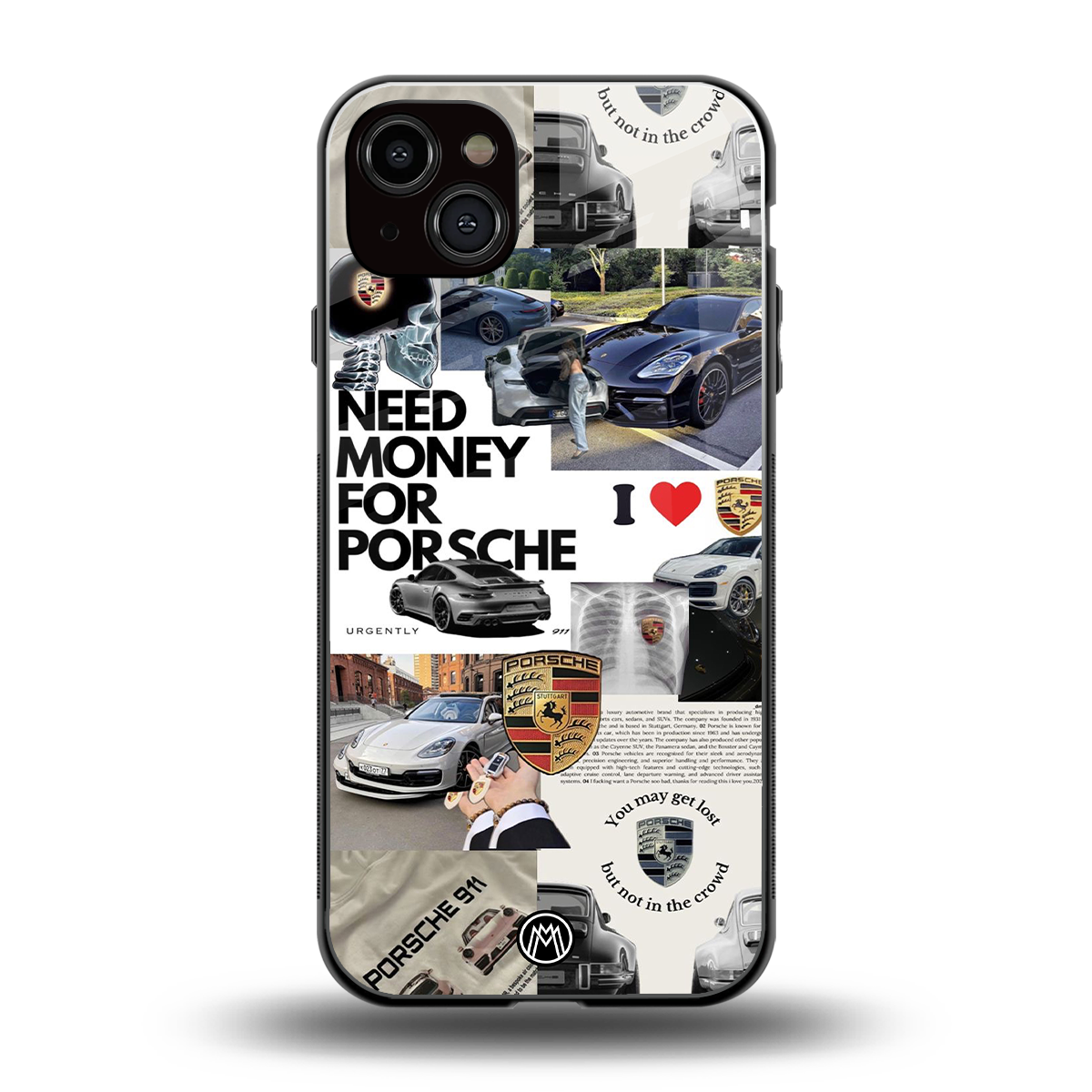 luxe dreams back phone cover | glass case for iphone 14 plus