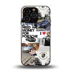 luxe dreams back phone cover | glass case for iphone 15 pro