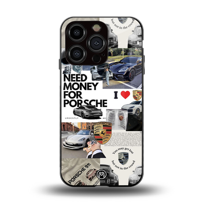 luxe dreams back phone cover | glass case for iphone 14 pro