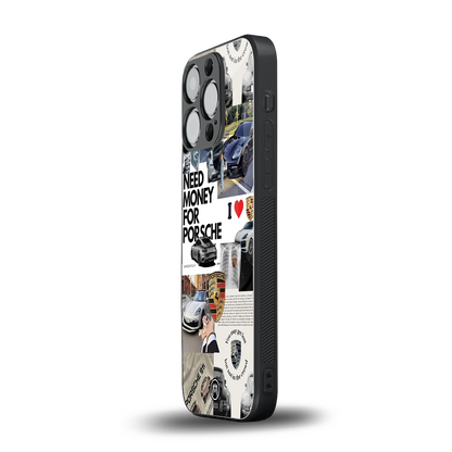 luxe dreams back phone cover | glass case for iphone 14 pro