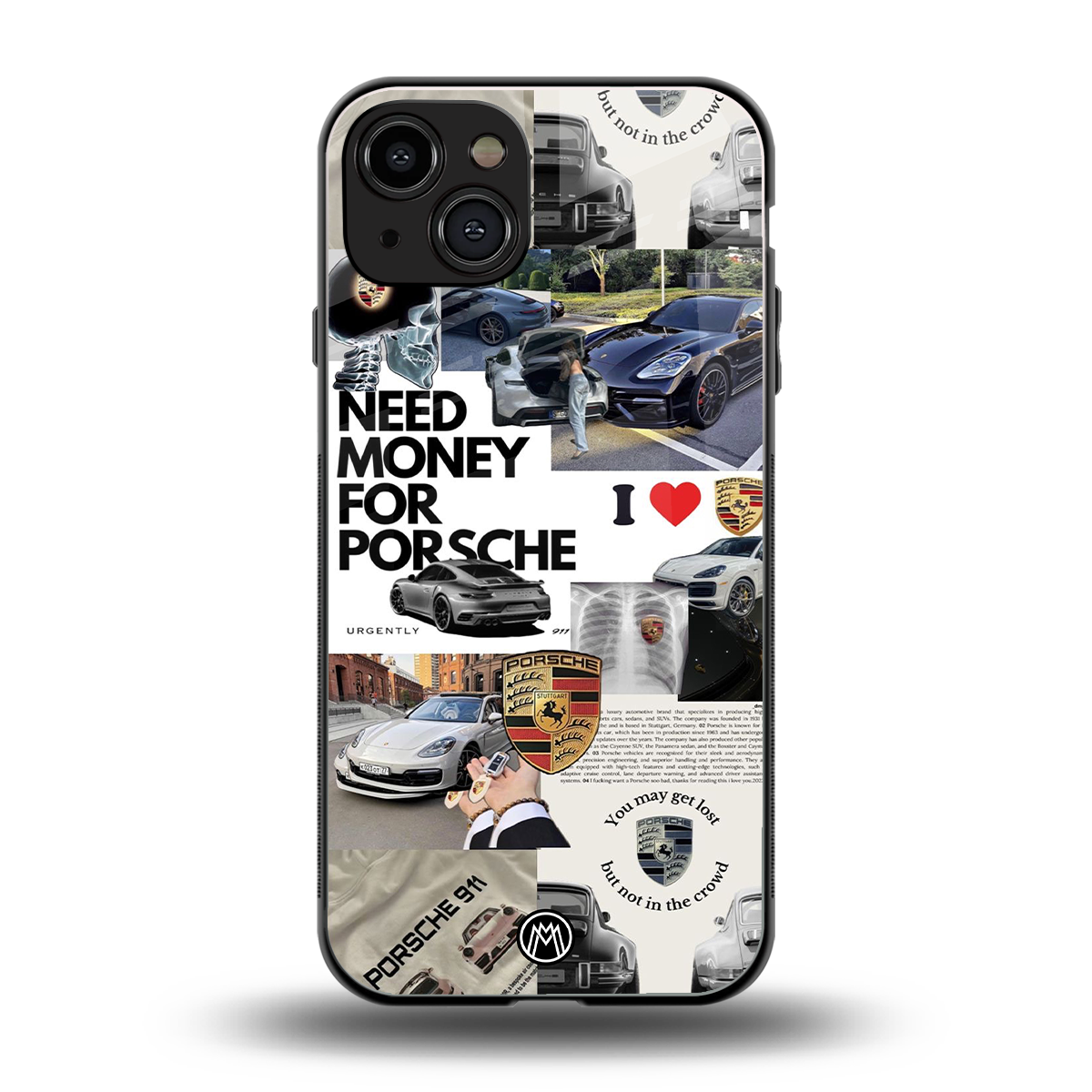 luxe dreams back phone cover | glass case for iphone 15