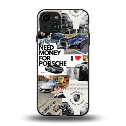 luxe dreams back phone cover | glass case for iphone 15