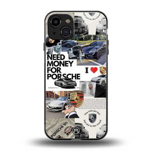 luxe dreams back phone cover | glass case for iphone 15
